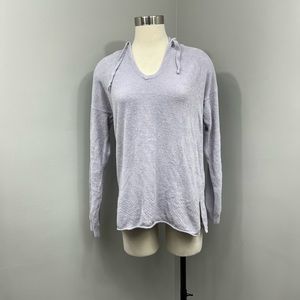 Barefoot Dreams Purple Pointelle Hoodie‎